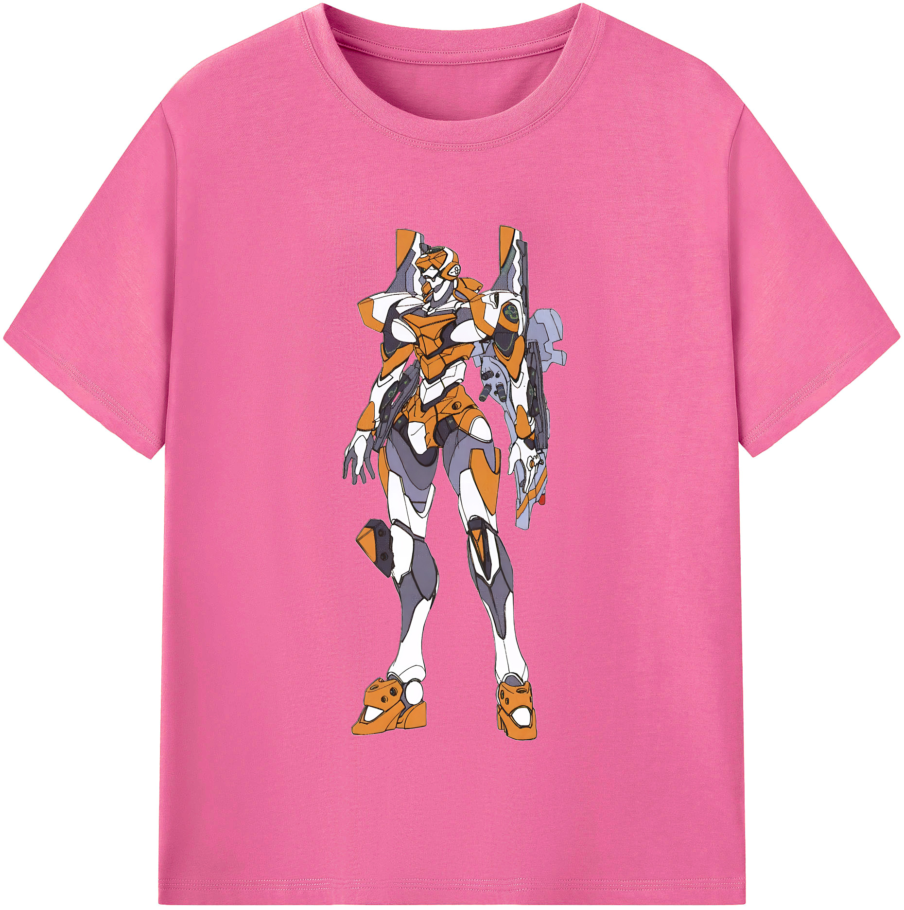 （画像用） EVA 新世紀エヴァンゲリオン レディースカジュアルプリントTシャツ（綿100％）